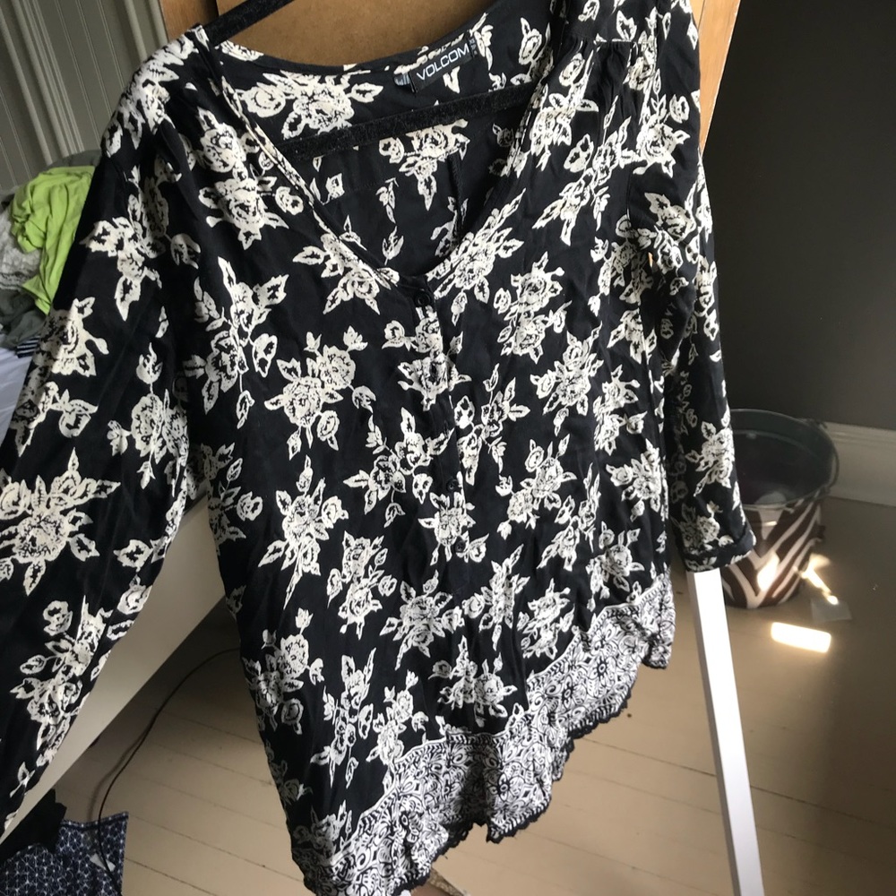 Floral Volcom romper